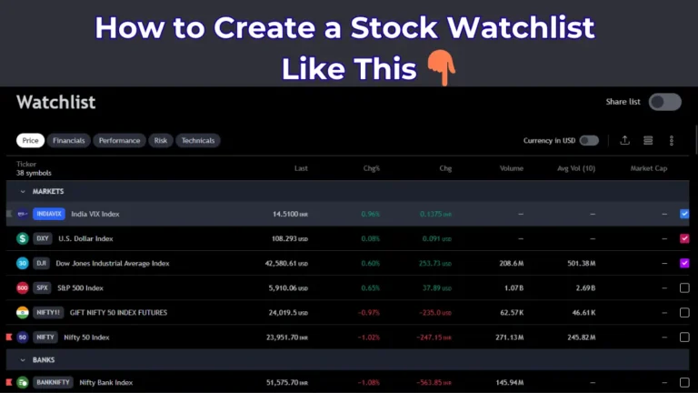 How to Create a Stock Watchlist & Pick Winning Stocks Daily